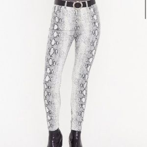 Nasty gal snake pants